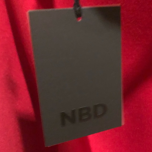 Red V Dress - Picture 2 of 3